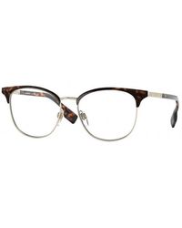 Burberry - Be1355 1312 Optical Frames Metal Squared - Lyst