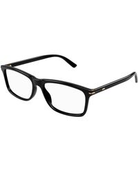Gucci - Gg1447O 001 Optical Frames Acetate Transparent Squared - Lyst