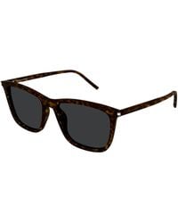 Saint Laurent - Sl 851 002 Sunglasses Acetate Squared - Lyst