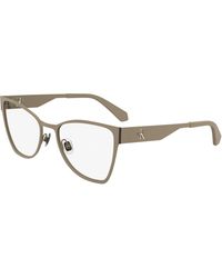 Calvin Klein - Ckj24210 671 Optical Frames Metal Butterfly Normal - Lyst