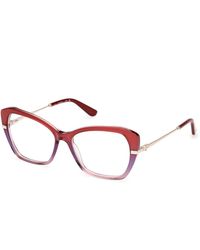 Guess - Gu50183 074 Optical Frames Acetate Geometric Normal - Lyst