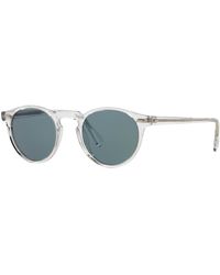 Oliver Peoples - Ov5217S Gregory Peck Sun 1101R8 Sunglasses Acetate Pantos Photochromic - Lyst