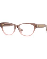 Versace - Ve3389U 5435 Optical Frames Acetate Transparent Cat Eye Normal - Lyst