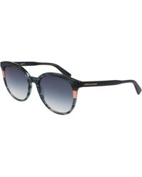 Longchamp - Lo752S 406 Sunglasses Acetate Round Normal Normal - Lyst