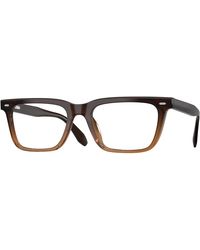 Oliver Peoples - Ov5628U N.10 1823 Optical Frames Acetate Transparent Squared Normal - Lyst