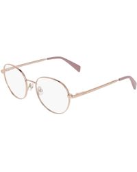 Liu Jo - Lj2177 770 Optical Frames Metal Geometric Normal - Lyst