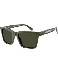 Emporio Armani - Ea4262U 632182 Sunglasses Acetate Squared Normal - Lyst