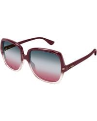 Chloé - Ch0388S 003 Sunglasses Acetate Squared Nuanced - Lyst