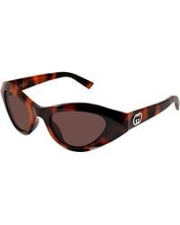 Gucci - Gg2201S 002 Sunglasses Acetate Geometric - Lyst