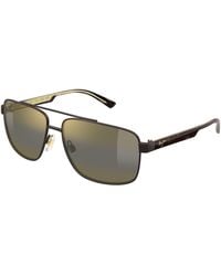 Maui Jim - Mj0361S 003 Sunglasses Metal Bronze Pilot - Lyst
