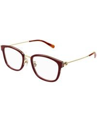 Gucci - Gg1886Oa 003 Optical Frames Acetate Transparent Round - Lyst