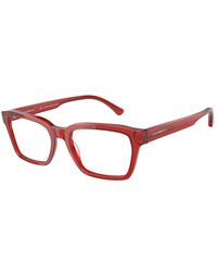 Emporio Armani - Ea3192 5075 Optical Frames Acetate Squared - Lyst