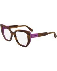 KARL LAGERFELD - Kl6174 234 Optical Frames Acetate Cat Eye Normal - Lyst