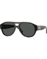 DIESEL - Dl2023U 206887 Sunglasses Acetate Round Normal - Lyst