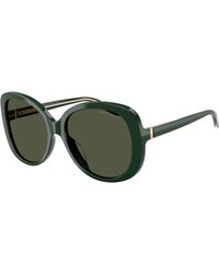 Giorgio Armani - Ar8229U 617331 Sunglasses Acetate Round Normal - Lyst