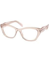 Prada - Pr 19Wv 15J1O1 Optical Frames Acetate Cat Eye Normal - Lyst