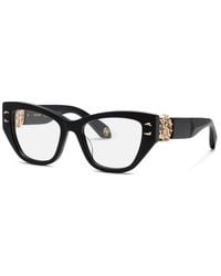 Roberto Cavalli - Vrc075M 700 Optical Frames Acetate Cat Eye - Lyst