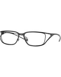 DIESEL - Dl5006 1002 Optical Frames Metal Squared Normal - Lyst