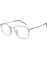 Giorgio Armani - Ar5168 3003 Optical Frames Metal Transparent Pillow Normal - Lyst