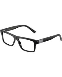 Dolce & Gabbana - Dg3368 2820 Optical Frames Acetate Squared - Lyst