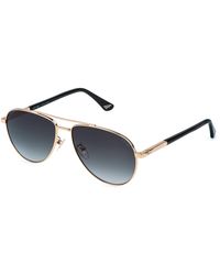 Police - Splr77 New Crossroads 6 300 Sunglasses Metal Smoke Pilot Normal Nuanced - Lyst