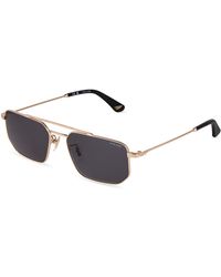 Police - Splu66 Origins Lite 40 300 Sunglasses Metal Smoke Geometric Normal - Lyst
