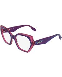 KARL LAGERFELD - Kl6229 542 Optical Frames Acetate Normal - Lyst