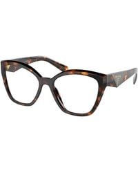 Prada - Pr 20Zv 14L1O1 Optical Frames Acetate Geometric Normal - Lyst