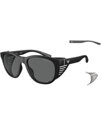 Emporio Armani - Ea4216U 500187 Sunglasses Injected Pillow Normal - Lyst