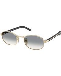 Prada - Pr B53S Zvn02C Sunglasses Metal Round Normal Shaded - Lyst