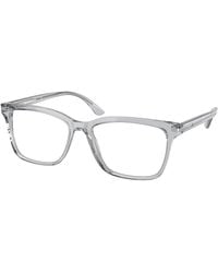 Prada - Pr 14Wv U431O1 Optical Frames Acetate Squared Normal - Lyst