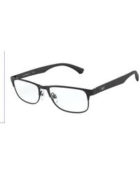 Emporio Armani - Ea1096 3014 Matte Optical Frames Metal Squared - Lyst