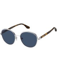 Marc Jacobs - Marc 532/S 8Jd/Ku Sunglasses Metal Round Normal - Lyst