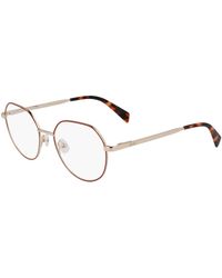 Liu Jo - Lj2175 714 Optical Frames Metal Geometric Normal - Lyst