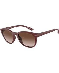 Emporio Armani - Ea4225U 610113 Sunglasses Injected Pantos Normal Shaded - Lyst
