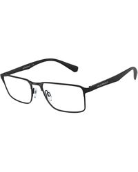 Emporio Armani - Ea1046 3051 Optical Frames Metal Squared - Lyst