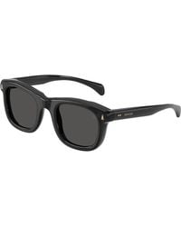 Moncler - Me6034 Noirr 305087 Sunglasses Acetate Squared Normal - Lyst