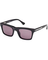 Web - We0362 05A Sunglasses Acetate Smoke Squared Normal - Lyst