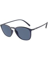 Giorgio Armani - Ar8186U 600380 Sunglasses Nylon Squared Normal - Lyst
