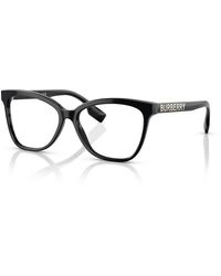 Burberry - Be2364 3001 Optical Frames Plastic Cat Eye - Lyst