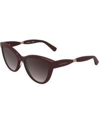Longchamp - Lo804S 601 Sunglasses Acetate Cat Eye Normal - Lyst