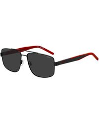 BOSS - Hg 1338/S 003/Ir Sunglasses Metal Squared Normal - Lyst