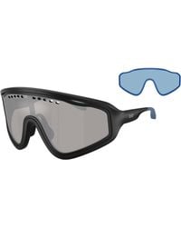 Moncler - Q74005 62886G Sunglasses Injected Geometric Mirror - Lyst