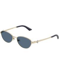 Jimmy Choo - Jc4032Bd 300680 Sunglasses Steel Round Normal - Lyst