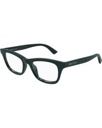 McQueen - Am0515O 012 Optical Frames Acetate Transparent Cat Eye - Lyst