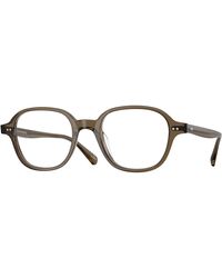Oliver Peoples - Ov5599U Marnett 1784 Optical Frames Acetate Transparent Geometric Normal - Lyst