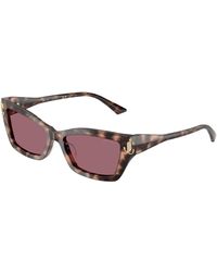 Jimmy Choo - Jc5011U 50701A Sunglasses Acetate Cat Eye Normal - Lyst