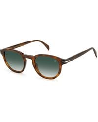 David Beckham - Db 1007/S 45Z/9K Sunglasses Acetate Round Shaded - Lyst