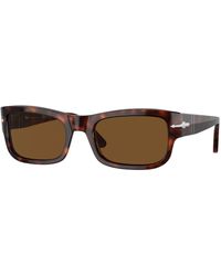 Persol - Po3326S 24/57 Sunglasses Acetate Squared Polarized - Lyst