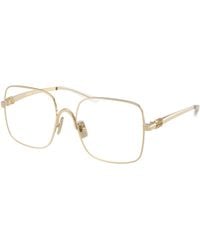 Miu Miu - Mu 51Yv Zvn1O1 Optical Frames Metal Squared Normal - Lyst